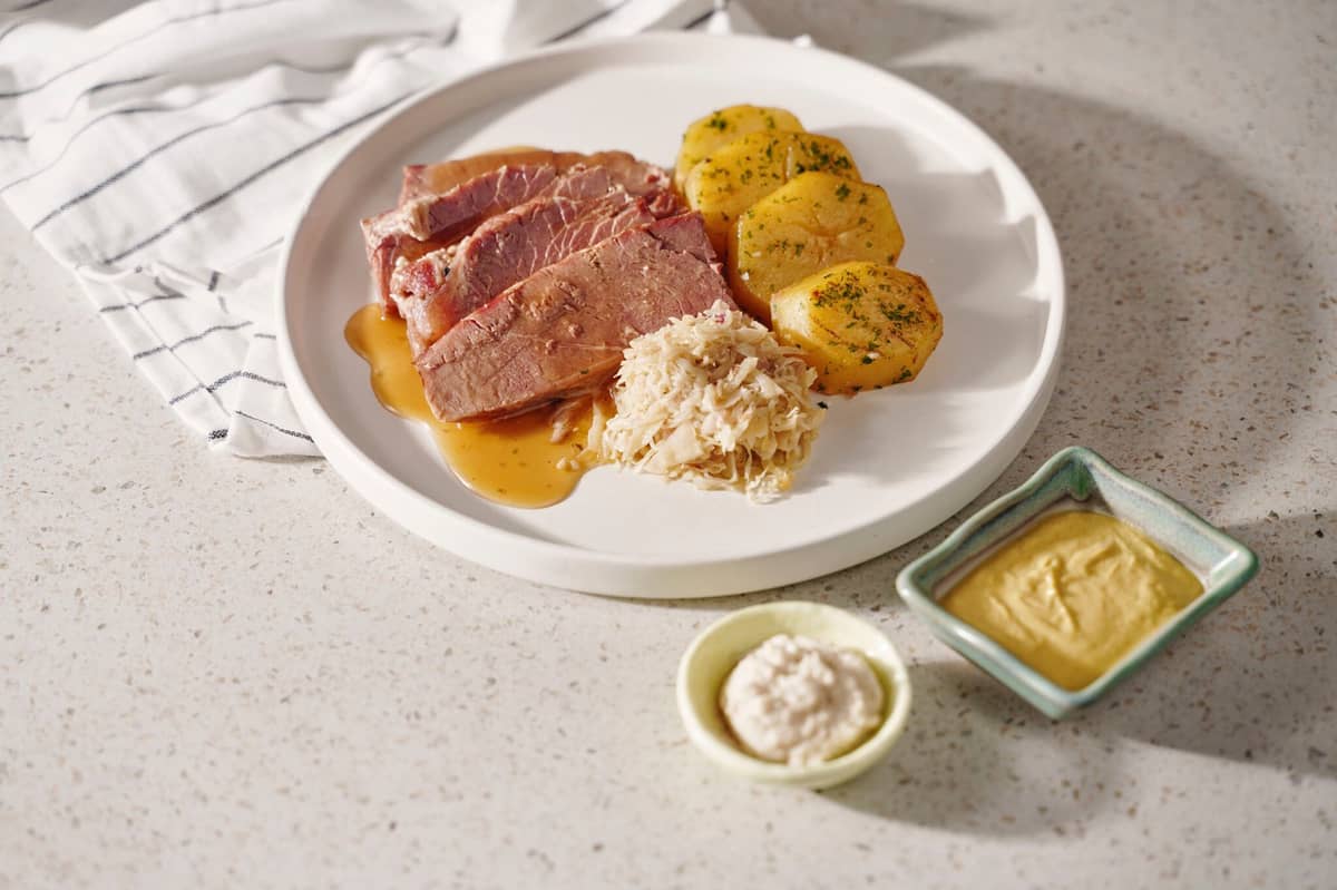 Homemade Corned Beef.